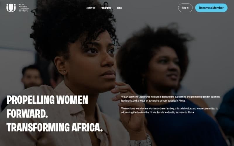 WILAN Institute screenshot